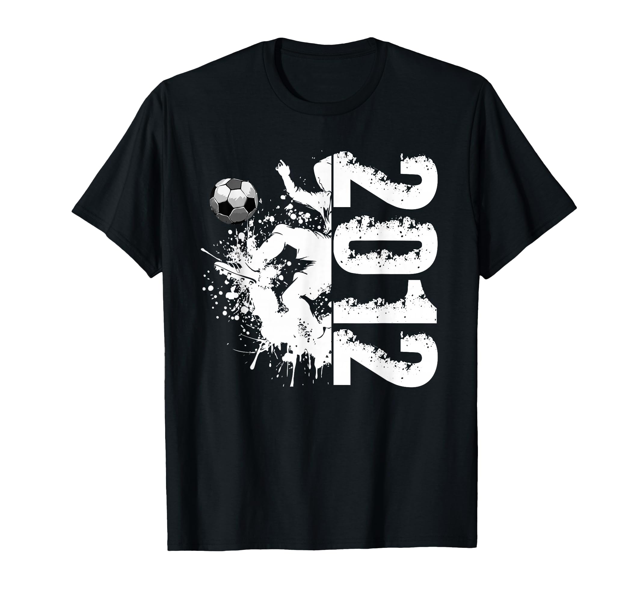 14Th Birthday Soccer 2012 Kick Silhouette T-Shirt - Custom Art Print Unisex - T-Shirt, Sweatshirt, Hoodie