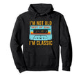 Best 1980 Birthday Cassette Tape Present Hoodie - Trendy Graphic for Adults - T-Shirt, Sweatshirt, Hoodie