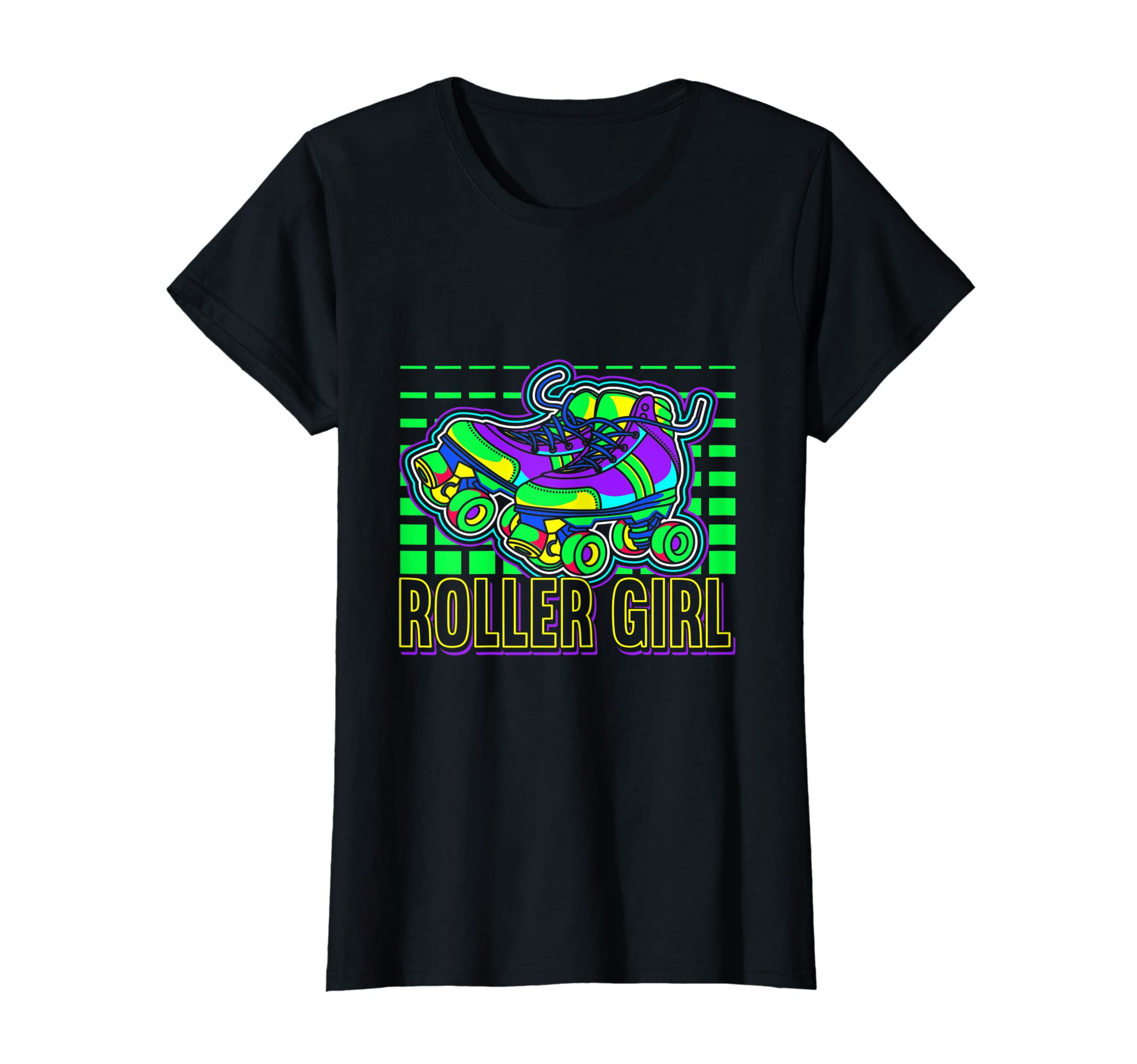 Womens Roller 70S 80S Skates Roller T-Shirt - Trendy Graphic Unisex - T-Shirt, Sweatshirt, Hoodie