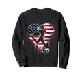 Soccer American Us Flag 4Th July Sweatshirt - Unique Graphic for Adults - T-Shirt, Sweatshirt, Hoodie