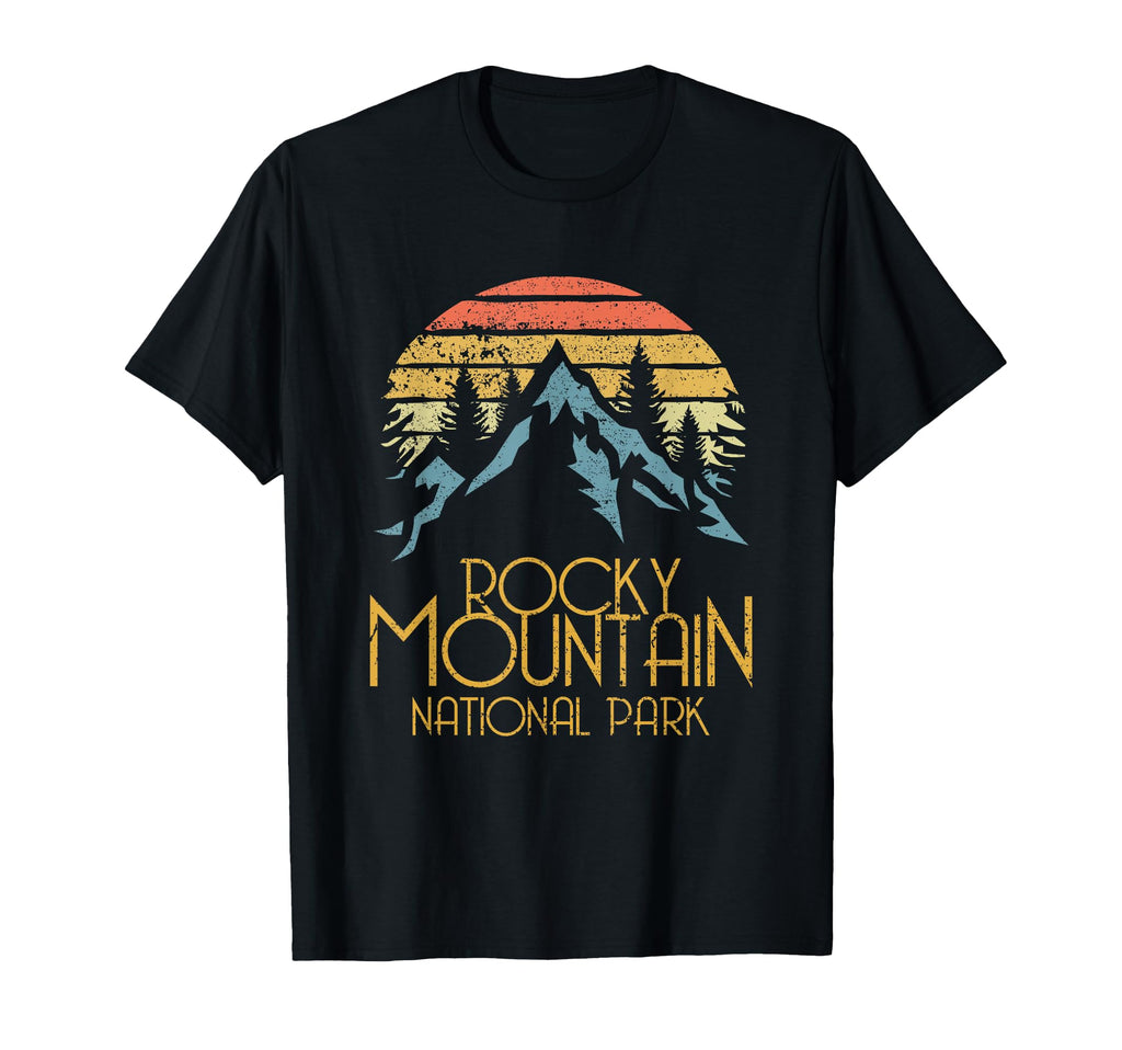 Rocky Mountains National Park Colorado T-Shirt - Minimalist Print Men Women - T-Shirt, Sweatshirt, Hoodie