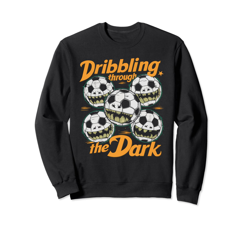 Soccer Halloween Spooky Sweatshirt - Streetwear Style for Adults - T-Shirt, Sweatshirt, Hoodie