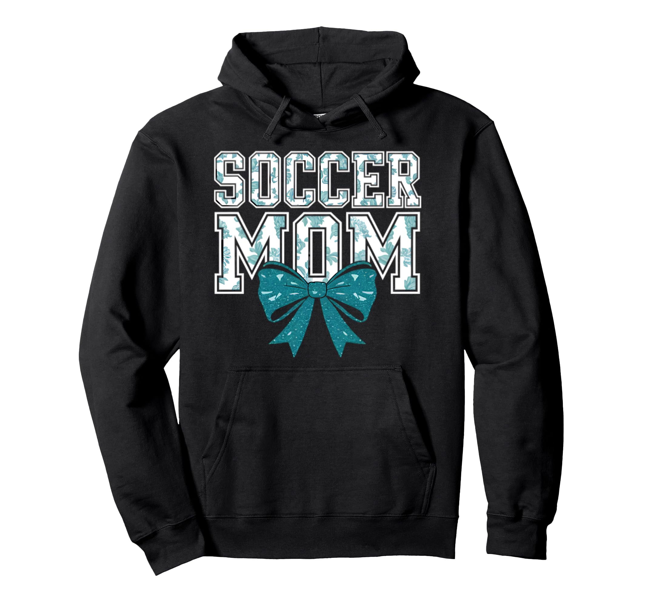 Soccer Mom Coquette Bow Mothers Day Hoodie - Minimalist Print Men Women - T-Shirt, Sweatshirt, Hoodie