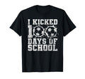 I Kicked 100 Days School T-Shirt - Casual Everyday Wear for Adults - T-Shirt, Sweatshirt, Hoodie