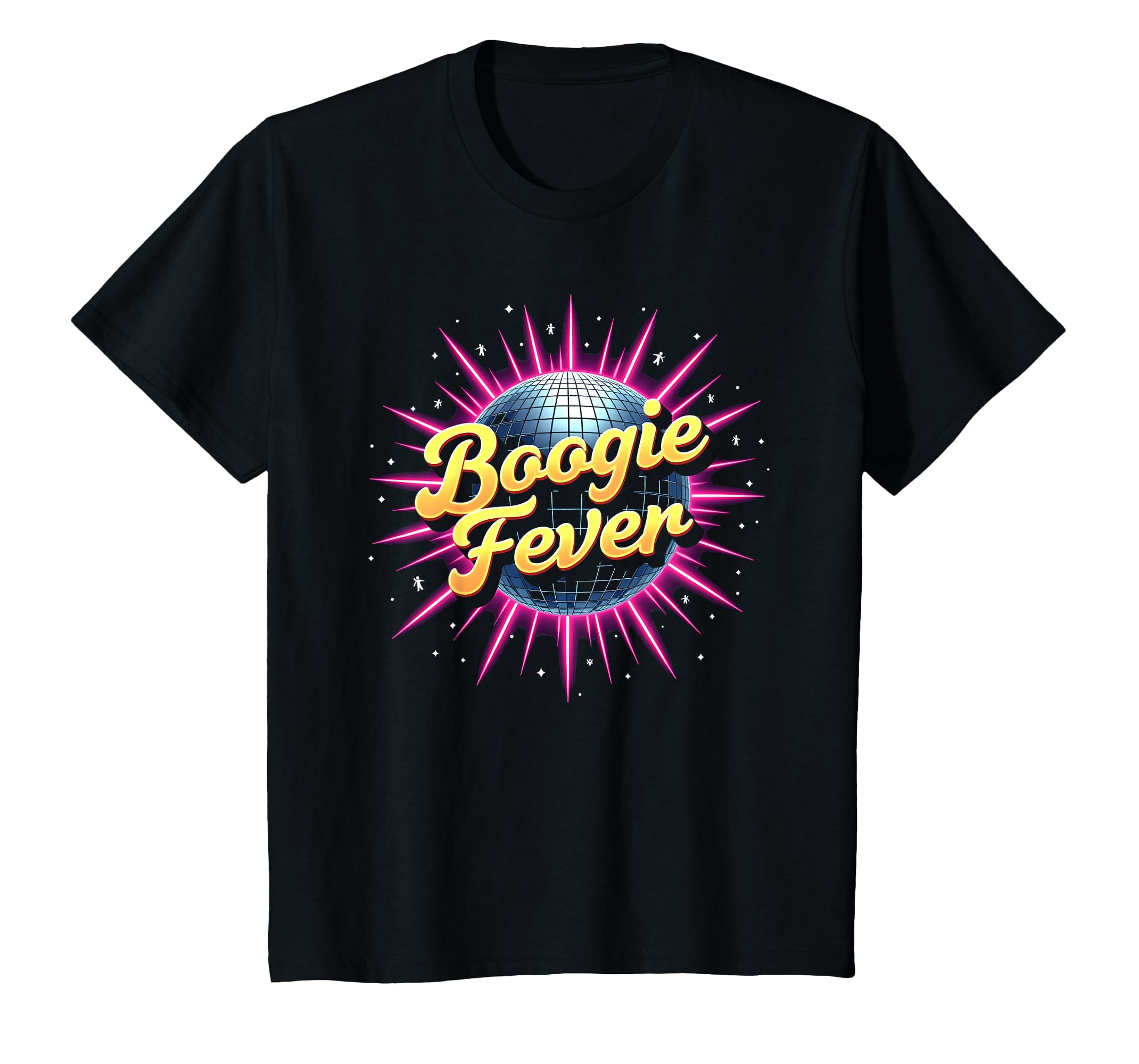 Disco Boogie Fever Dance Party Funky T-Shirt - Casual Everyday Wear Unisex - T-Shirt, Sweatshirt, Hoodie