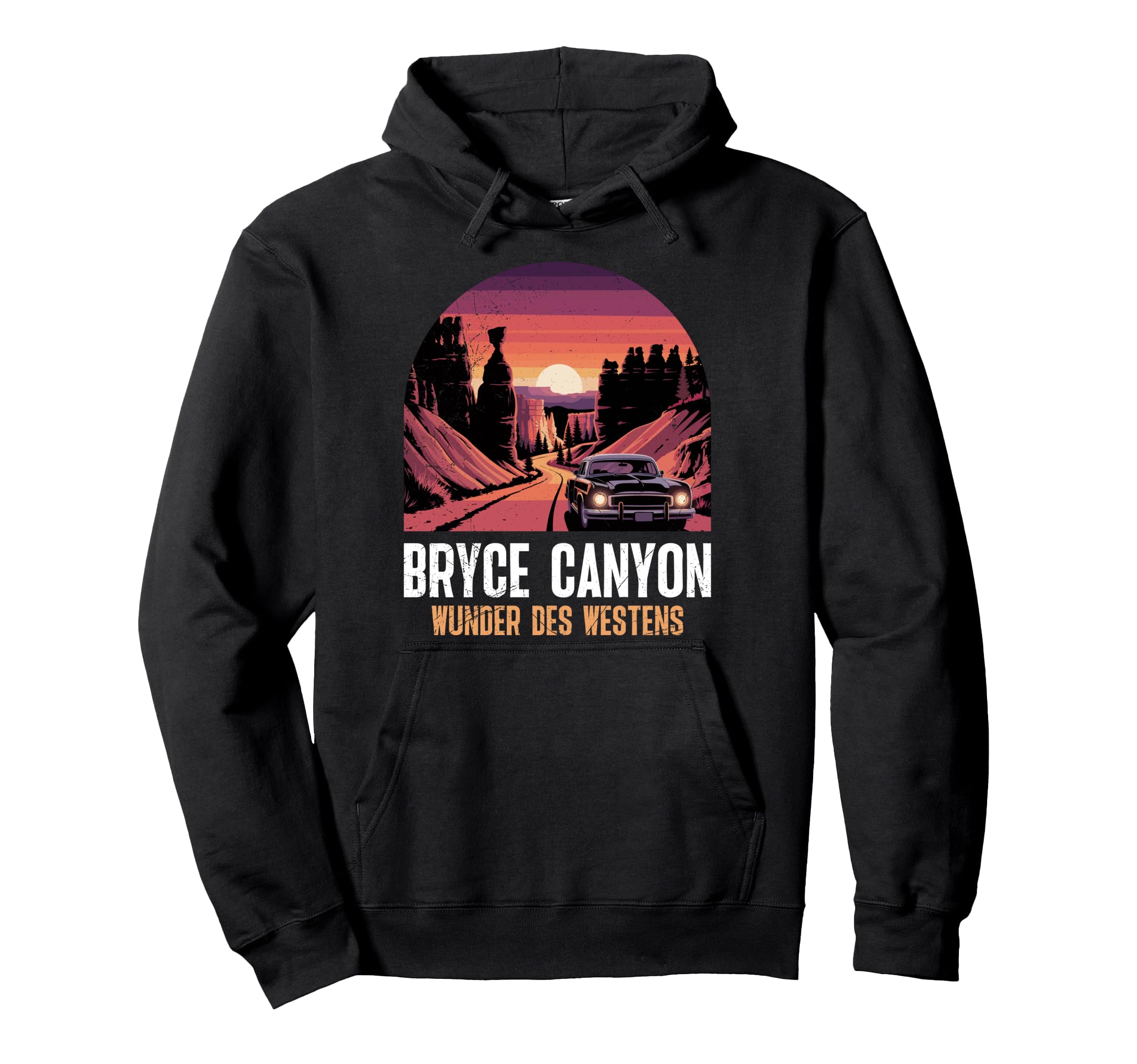 Utah Bryce Canyon Wonders West Hoodie - Minimalist Print Men Women - T-Shirt, Sweatshirt, Hoodie