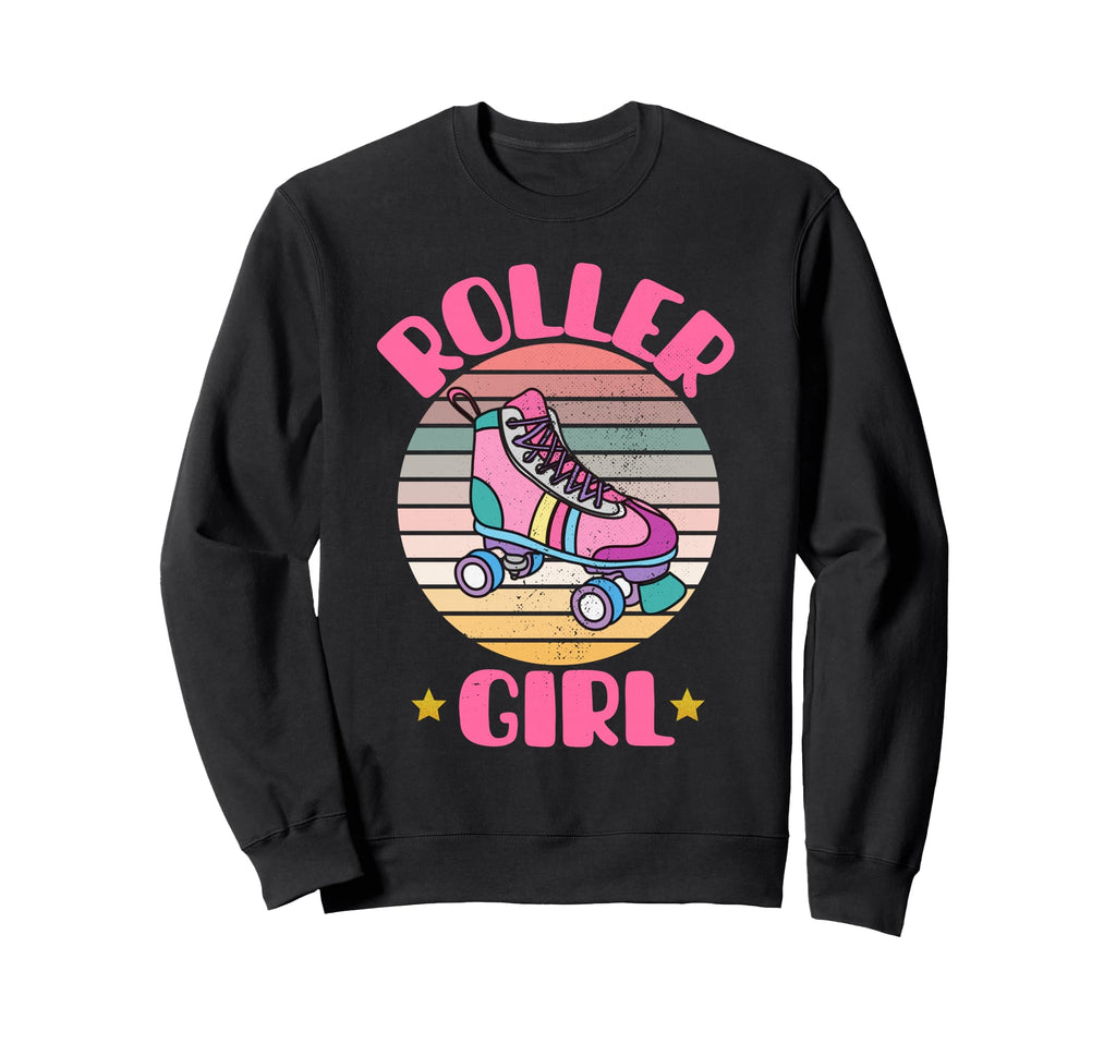 Rollerskates Funny 80S Roller Disco Sweatshirt - Aesthetic Graphic Unisex - T-Shirt, Sweatshirt, Hoodie