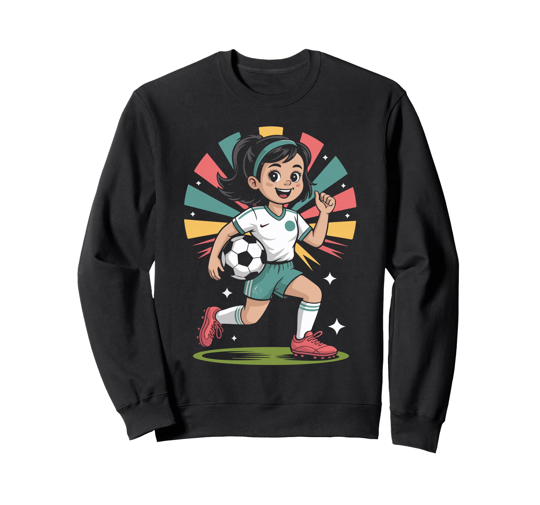 Funny Soccer Life Soccer Player And Sweatshirt - Custom Art Print Unisex - T-Shirt, Sweatshirt, Hoodie