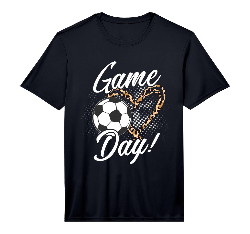 Soccer Lover Leopard Pattern Soccer T-Shirt - Minimalist Print for Adults - T-Shirt, Sweatshirt, Hoodie