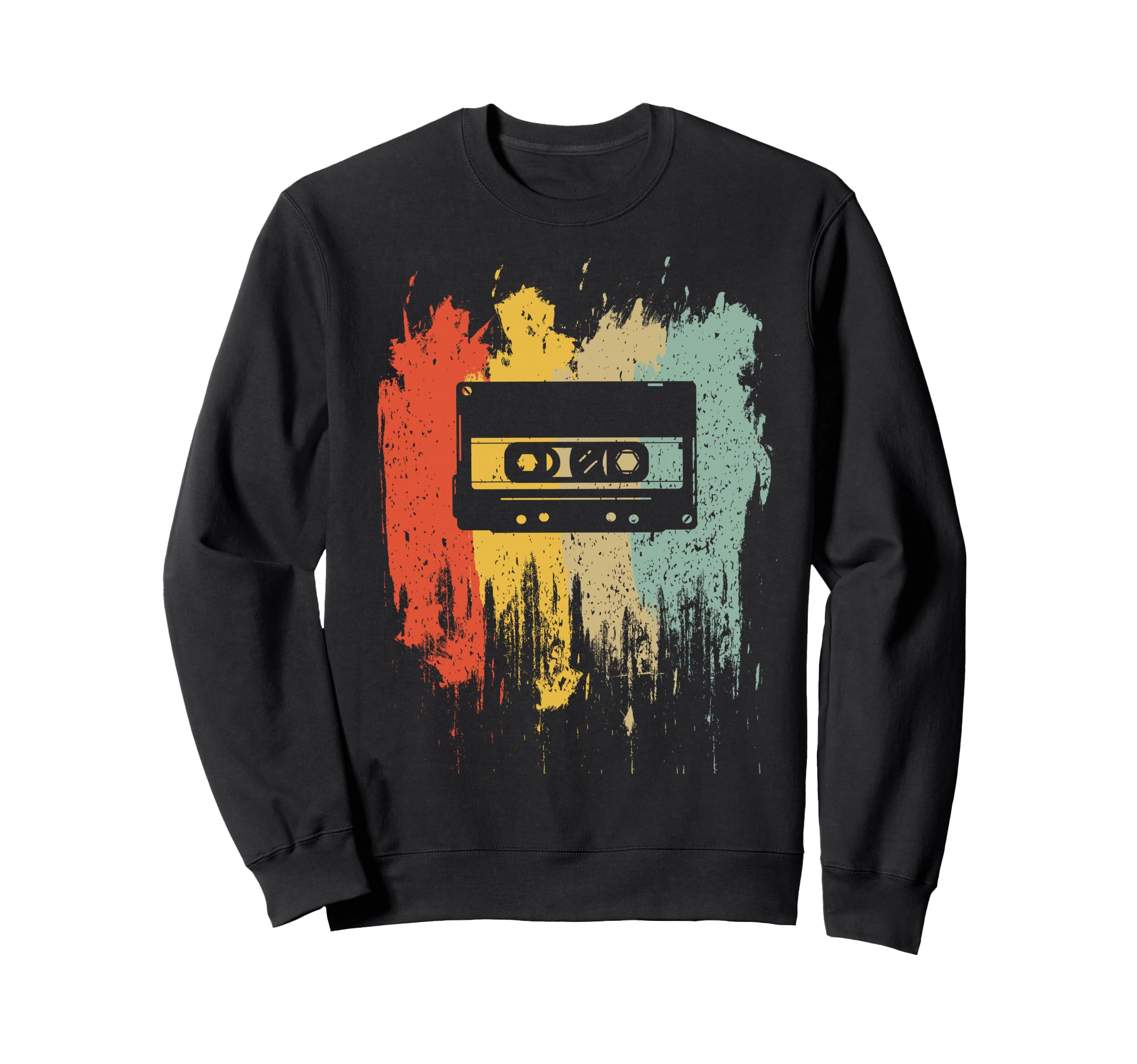 Music Cassette Tape 80S 90S Sweatshirt - Casual Everyday Wear Unisex - T-Shirt, Sweatshirt, Hoodie