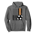 Usa Flag Soccer Coach Funny Soccer Hoodie - Fun Novelty Design Unisex - T-Shirt, Sweatshirt, Hoodie