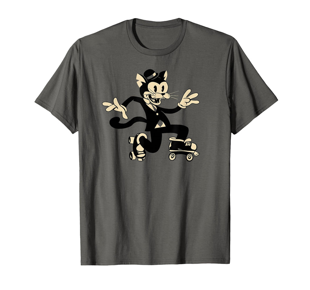 Cat Roller Skates Skater Or T-Shirt - Trendy Graphic Men Women - T-Shirt, Sweatshirt, Hoodie