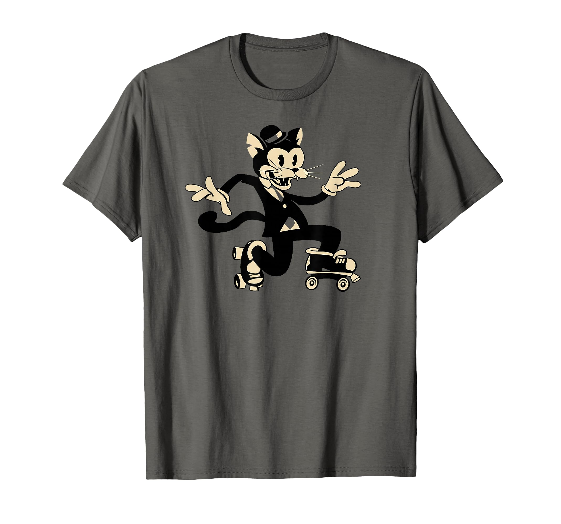 Cat Roller Skates Skater Or T-Shirt - Trendy Graphic Men Women - T-Shirt, Sweatshirt, Hoodie
