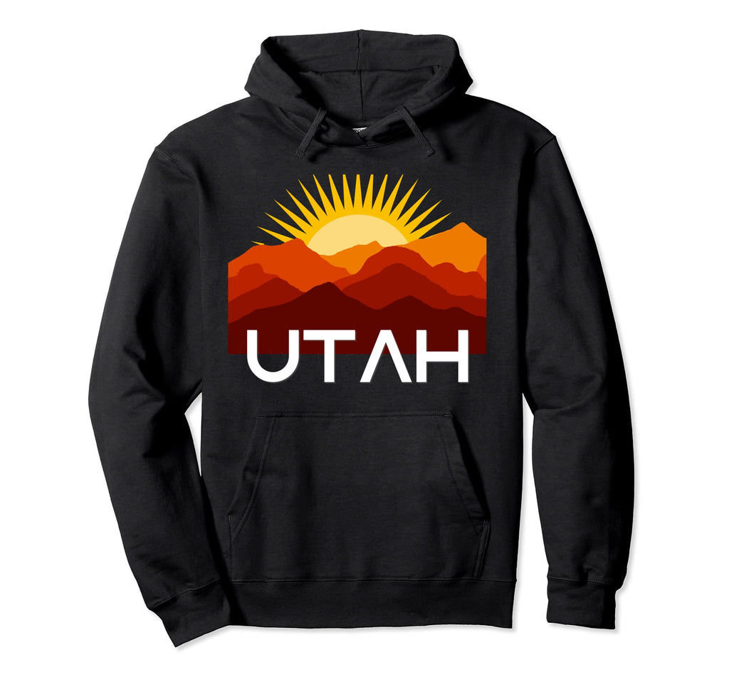 Utah Desert Sun Souvenir Southwestern Sunset Hoodie - Graphic Print Unisex - T-Shirt, Sweatshirt, Hoodie