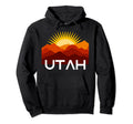 Utah Desert Sun Souvenir Southwestern Sunset Hoodie - Graphic Print Unisex - T-Shirt, Sweatshirt, Hoodie