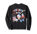 July 4Th Ice Cream Roller Skate Sweatshirt - Graphic Print for Adults - T-Shirt, Sweatshirt, Hoodie