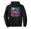 Gender Reveal Goals Or Bows Great Grandma Hoodie - Custom Art Print Unisex - T-Shirt, Sweatshirt, Hoodie