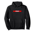 Simple Everyday Striker Sports Word Hoodie - Minimalist Print for Adults - T-Shirt, Sweatshirt, Hoodie