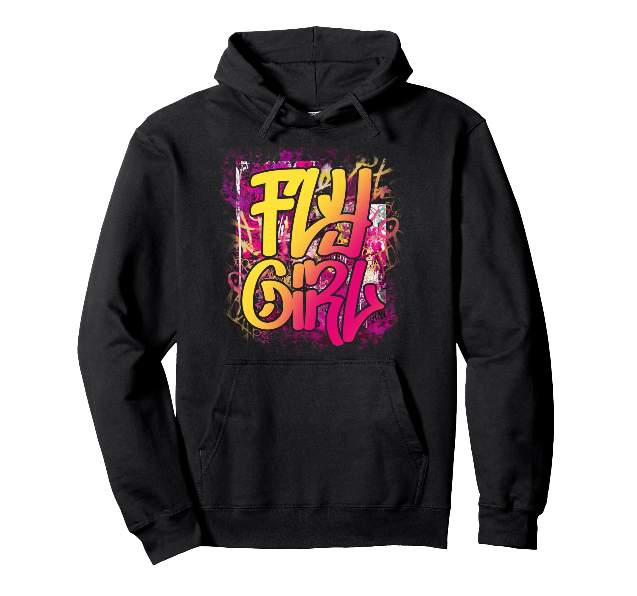 Fly 80S 90S Old School Hip Hop Hoodie - Minimalist Print for Adults - T-Shirt, Sweatshirt, Hoodie