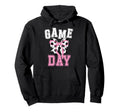 Game Day Soccer Game Day Coquette Hoodie - Unique Graphic Unisex - T-Shirt, Sweatshirt, Hoodie