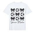 Soccer Mama Coquette Bow Soccer Mom T-Shirt - Graphic Print Men Women - T-Shirt, Sweatshirt, Hoodie