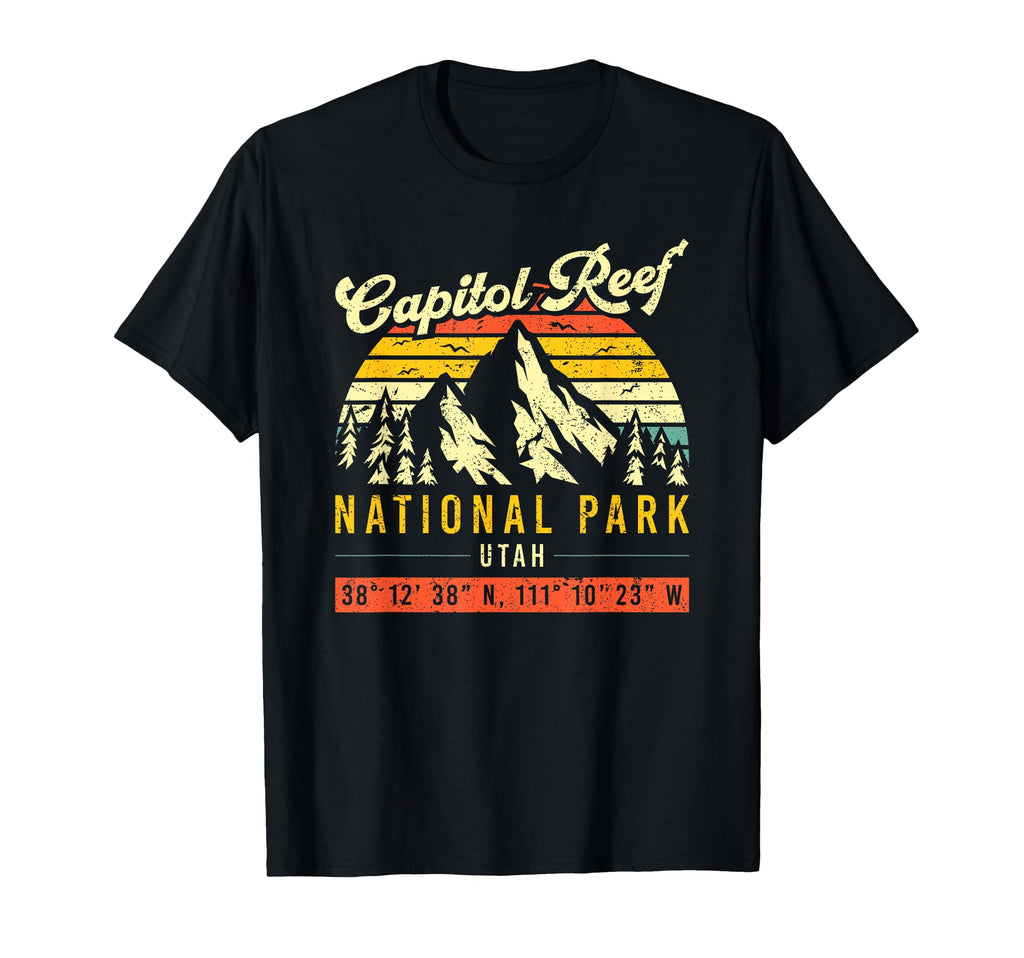Capitol Reef Coordinate Utah T-Shirt - Casual Everyday Wear for Adults - T-Shirt, Sweatshirt, Hoodie