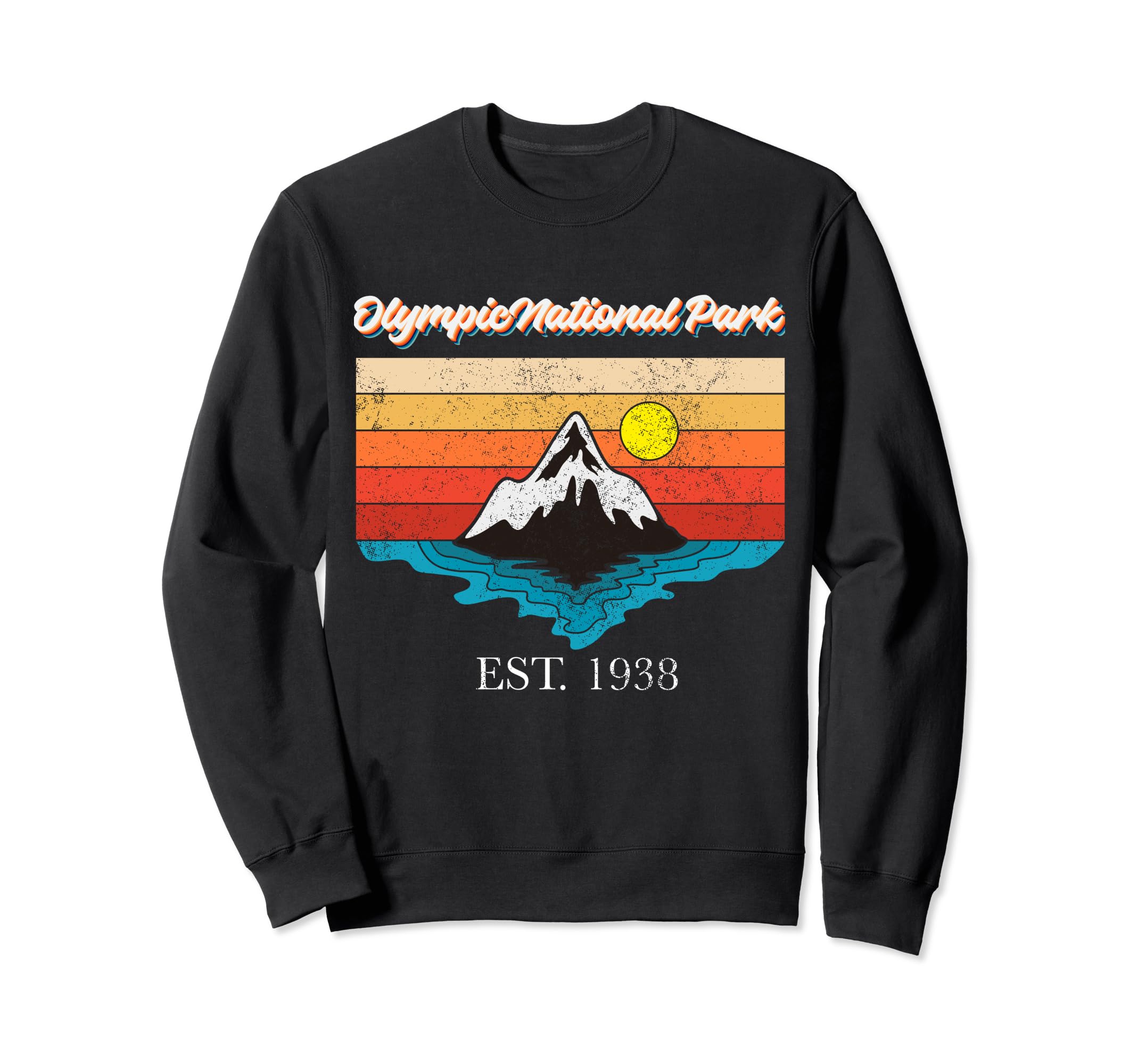 Olympic National Park Mountain Sweatshirt - Aesthetic Graphic for Adults - T-Shirt, Sweatshirt, Hoodie