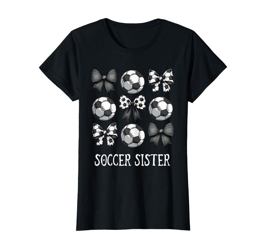 Soccer Sister Outfit Game Day Hoodie - Novelty Apparel for Adults - T-Shirt, Sweatshirt, Hoodie