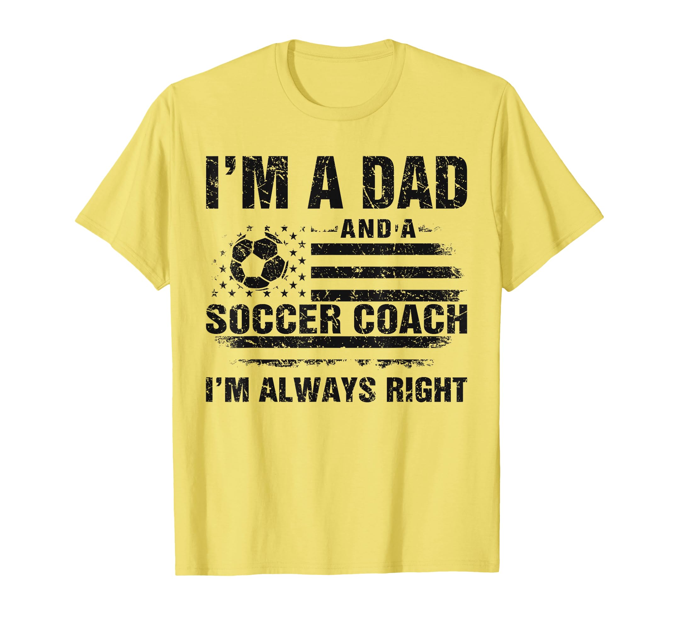 Dad Soccer Coach Funny Fathers Day T-Shirt - Novelty Apparel for Adults - T-Shirt, Sweatshirt, Hoodie