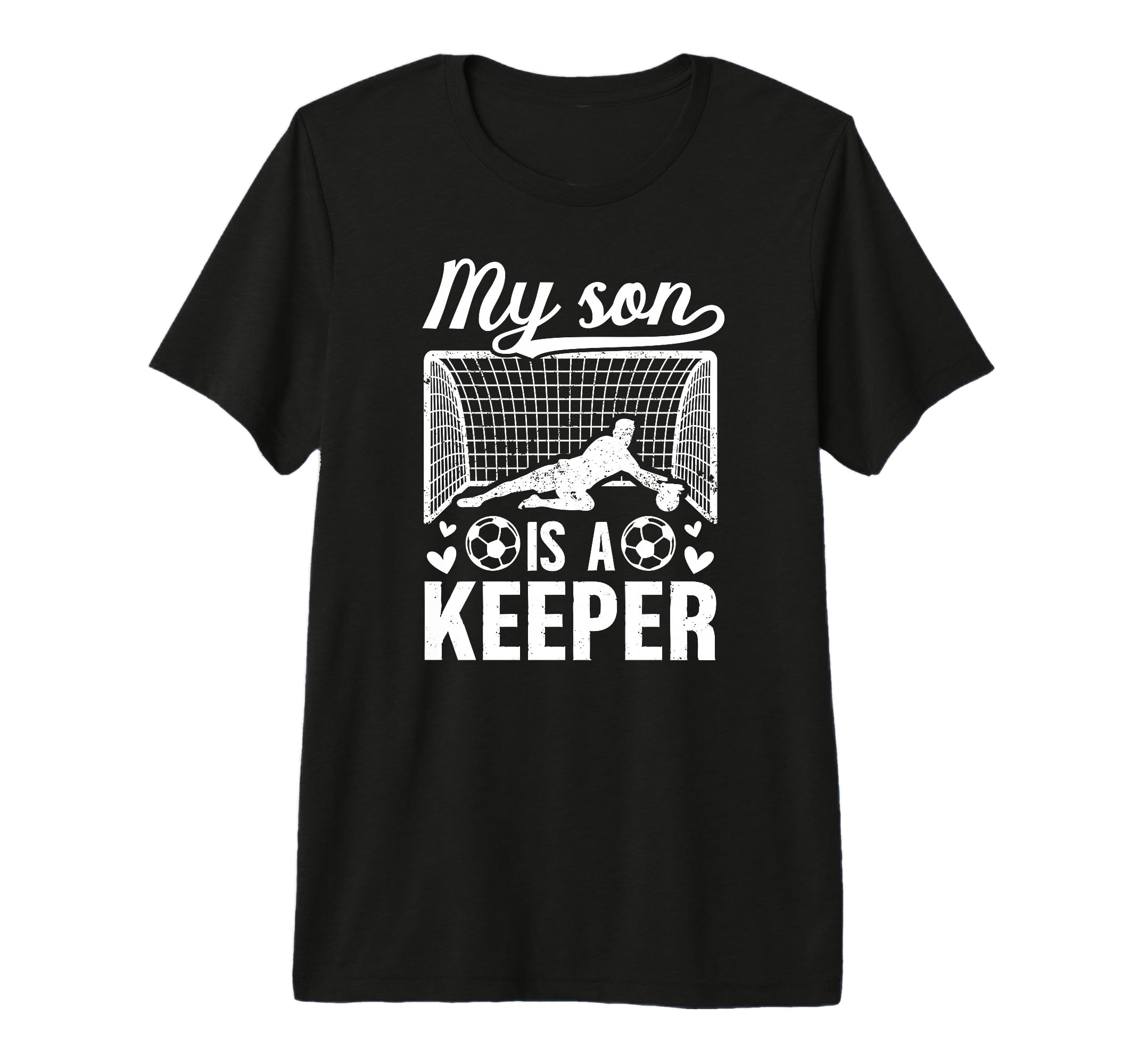 My Son Is Soccer Keeper Mom Soccer T-Shirt - Aesthetic Graphic for Adults - T-Shirt, Sweatshirt, Hoodie