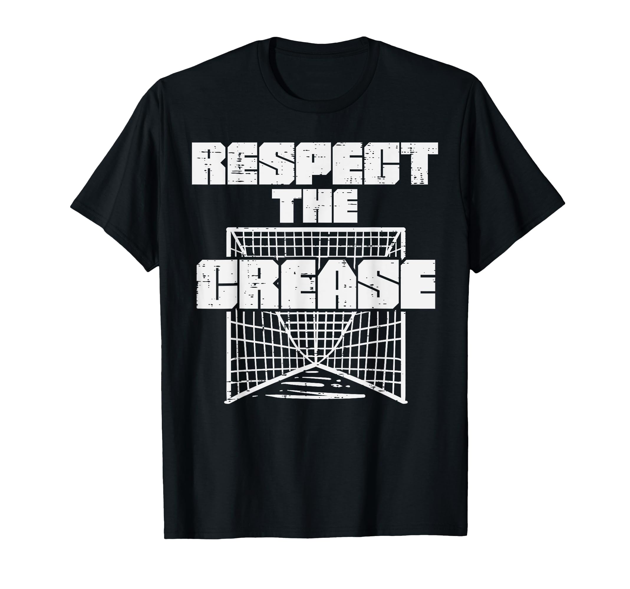 Respect Crease Lacrosse Funny Lax T-Shirt - Novelty Apparel for Adults - T-Shirt, Sweatshirt, Hoodie
