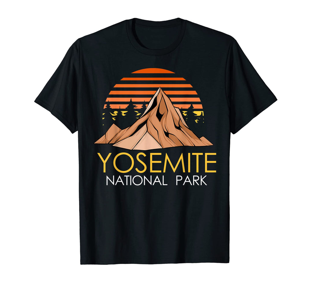 Yosemite National Park Hiking T-Shirt - Novelty Apparel for Adults - T-Shirt, Sweatshirt, Hoodie