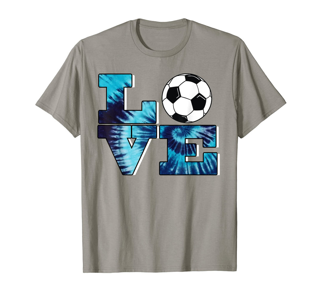 Soccer Tie Dye Big Love Deep Blue Great T-Shirt - Unique Graphic Men Women - T-Shirt, Sweatshirt, Hoodie