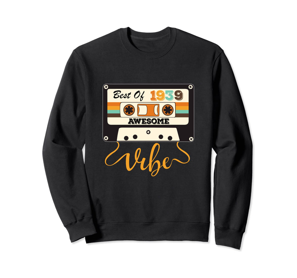 Best 1939 83 Year Old Bday Sweatshirt - Minimalist Print for Adults - T-Shirt, Sweatshirt, Hoodie