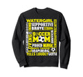 Soccer Mom Traits Best Words Sweatshirt - Minimalist Print for Adults - T-Shirt, Sweatshirt, Hoodie