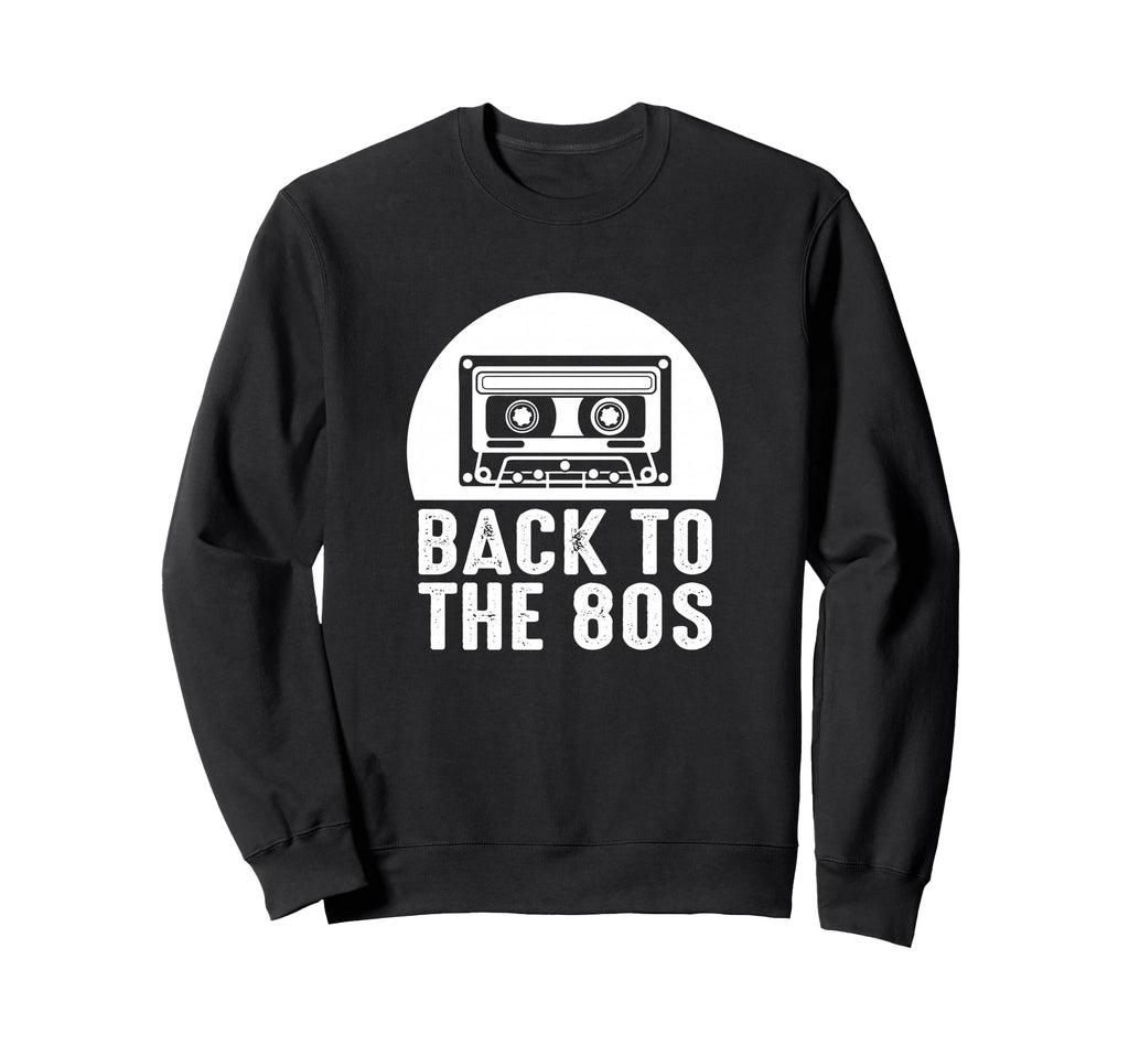 80S Costume Oldschool Mixtape Sweatshirt - Trendy Graphic for Adults - T-Shirt, Sweatshirt, Hoodie