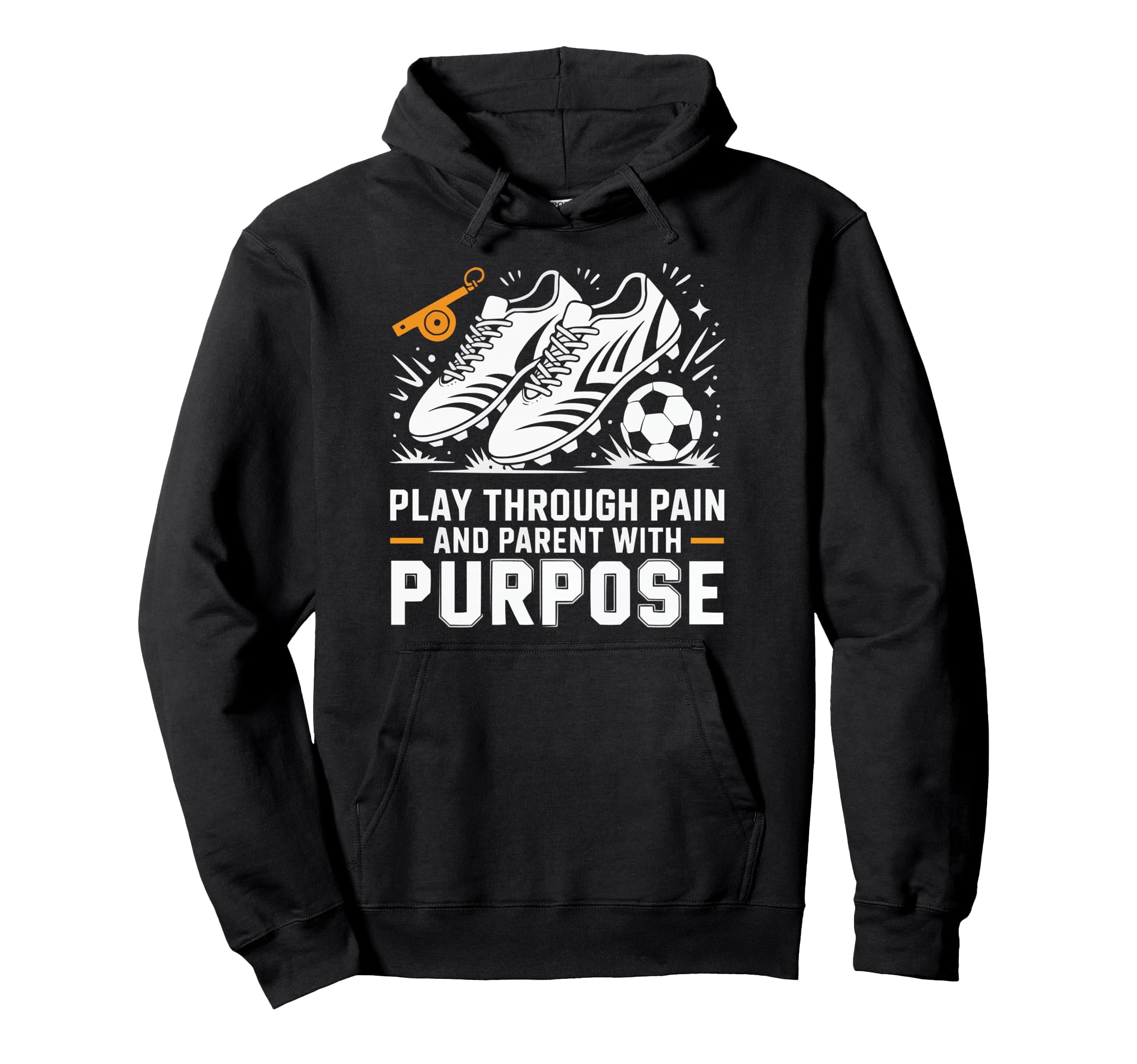 Soccer Player Soccer Dad Kick Sport Hoodie - Minimalist Print Men Women - T-Shirt, Sweatshirt, Hoodie