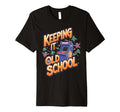 Keeping It Old Arcade Gamer Gaming T-Shirt - Graphic Print for Adults - T-Shirt, Sweatshirt, Hoodie