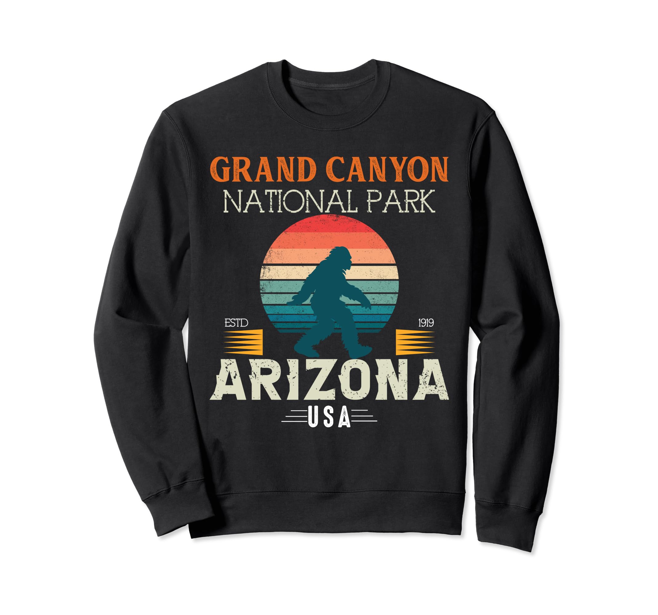 Distressed Grand Canyon National Park Sweatshirt - Graphic Print Men Women - T-Shirt, Sweatshirt, Hoodie