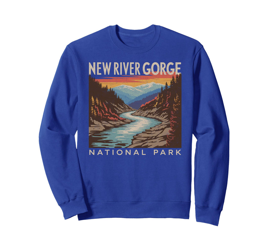 New River Gorge National Park Sweatshirt - Aesthetic Graphic for Adults - T-Shirt, Sweatshirt, Hoodie