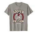 Soccer Passion Runs Deep Womens T-Shirt - Graphic Print Men Women - T-Shirt, Sweatshirt, Hoodie
