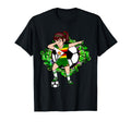 Dabbing Soccer Zimbabwe Jersey Floral T-Shirt - Fun Novelty Design Unisex - T-Shirt, Sweatshirt, Hoodie