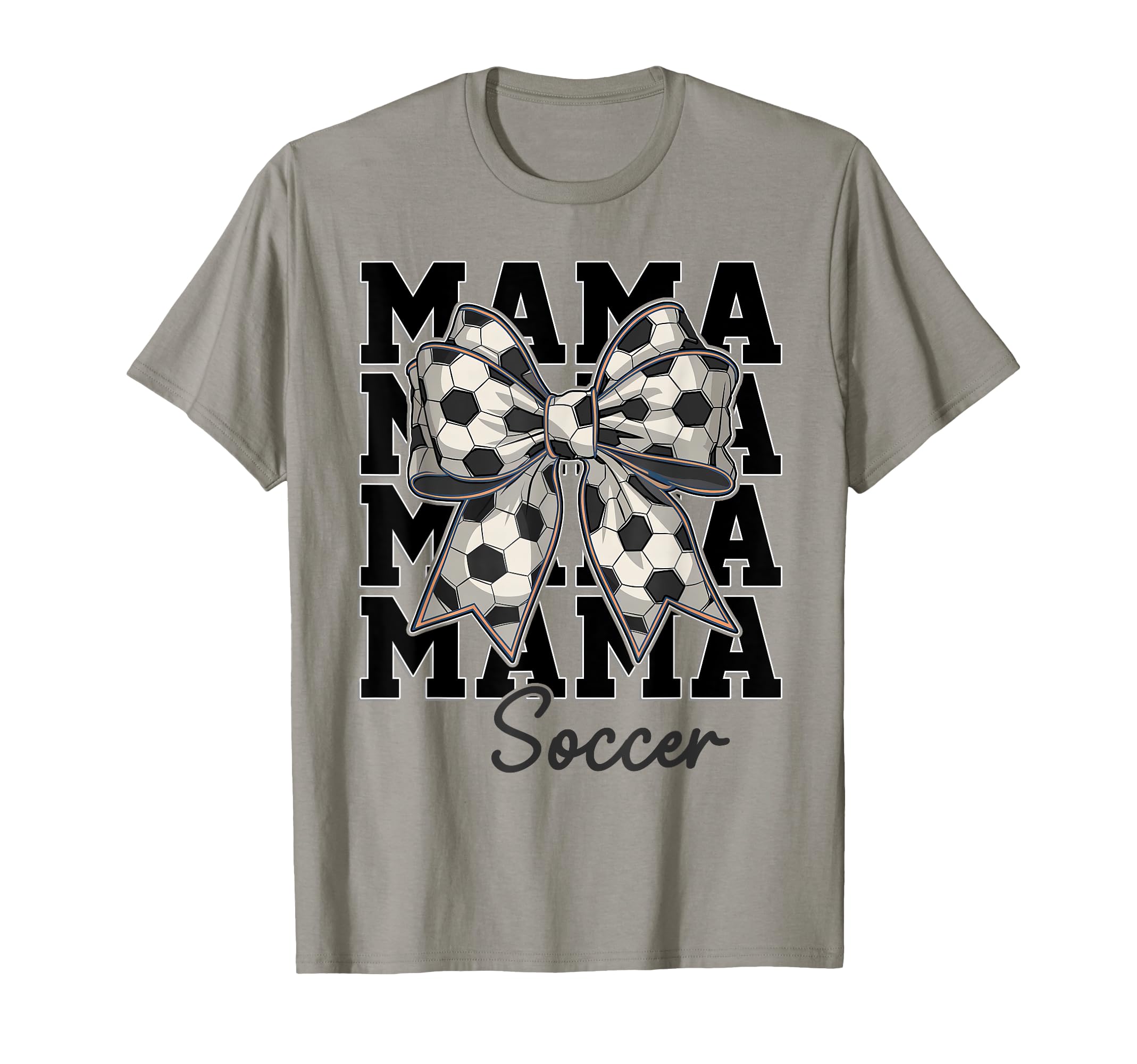 Soccer Mama Coquette Bow Biggest Fan T-Shirt - Novelty Apparel Unisex - T-Shirt, Sweatshirt, Hoodie