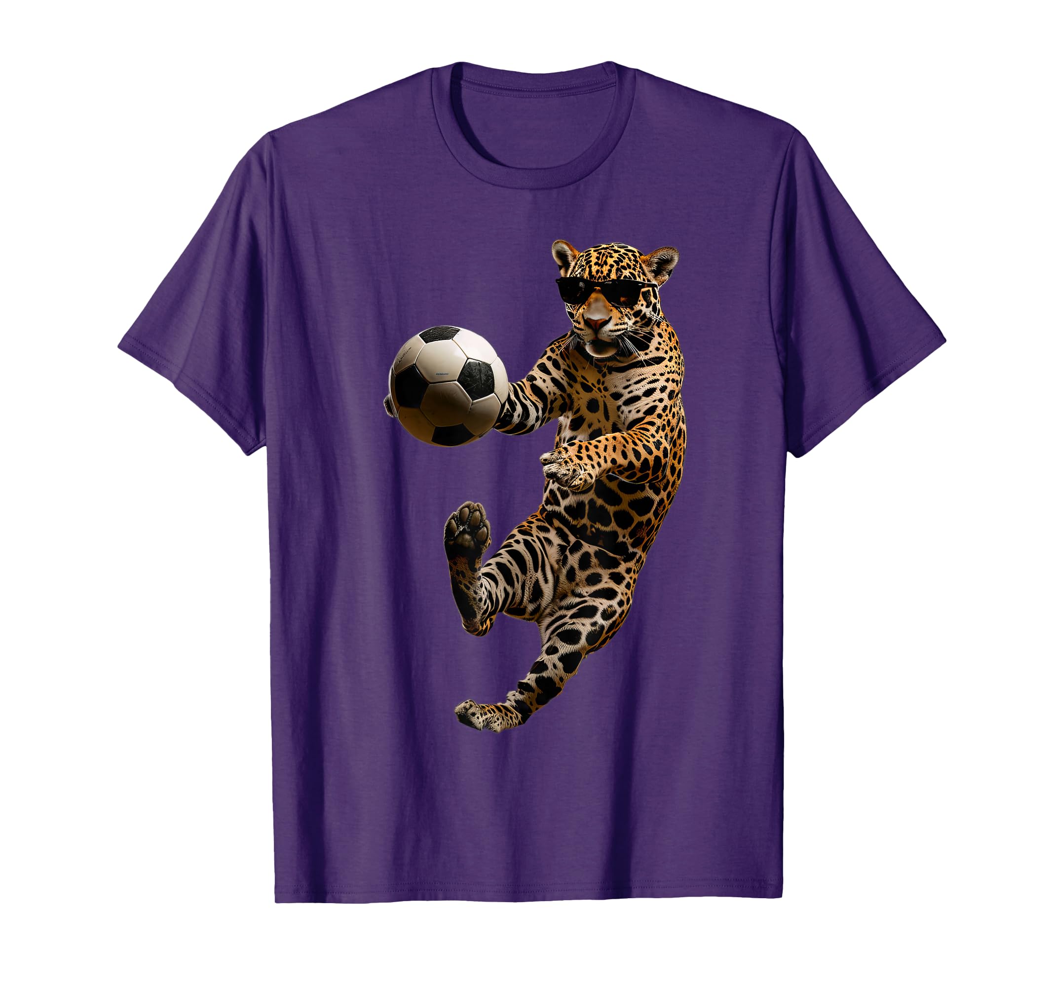 Jaguar Soccer T-Shirt - Custom Art Print Men Women - T-Shirt, Sweatshirt, Hoodie