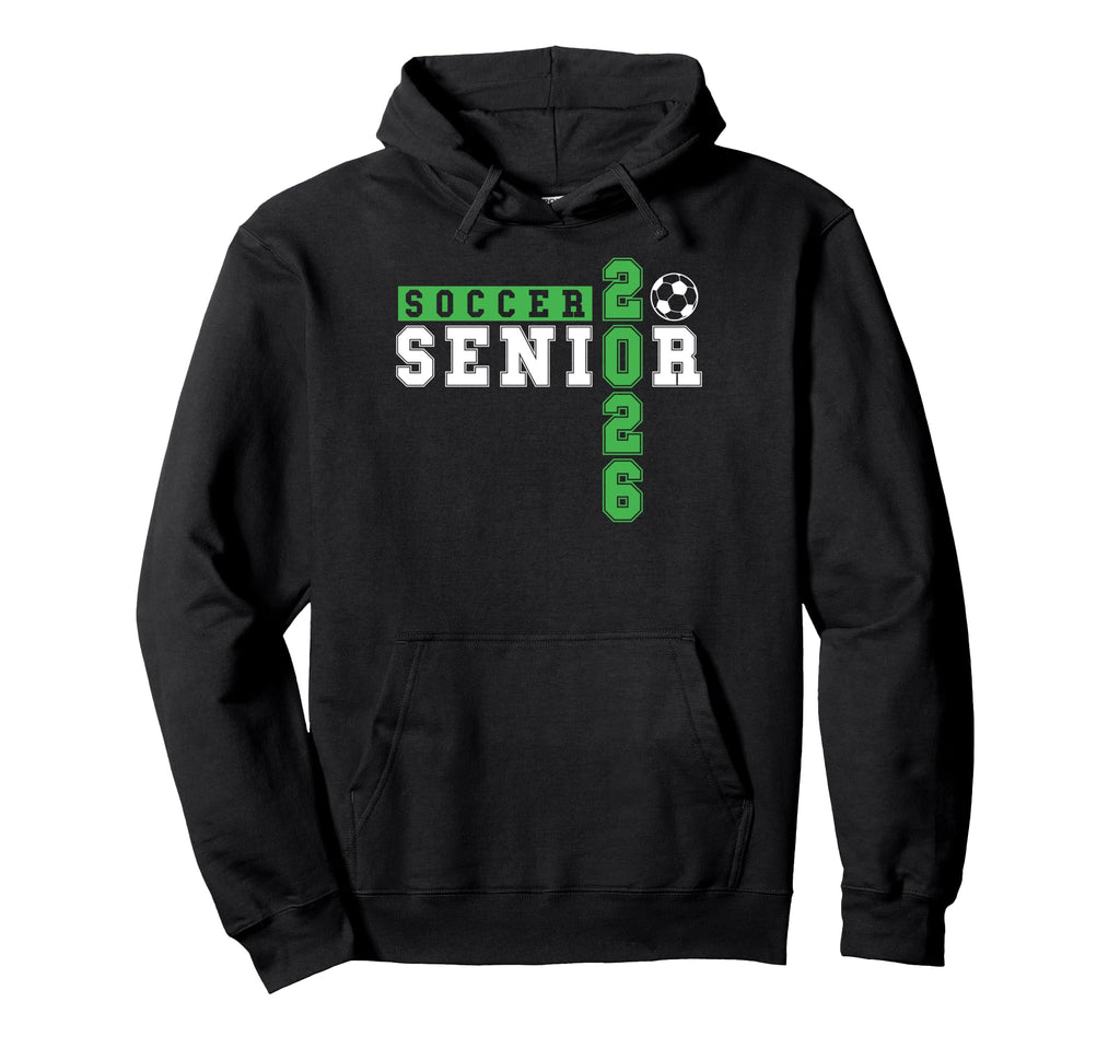 Soccer Senior Night Soccer Senior 2026 Hoodie - Graphic Print Unisex - T-Shirt, Sweatshirt, Hoodie