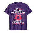 My Princess Wears Cleats Soccer Mom Dad T-Shirt - Unique Graphic Unisex - T-Shirt, Sweatshirt, Hoodie