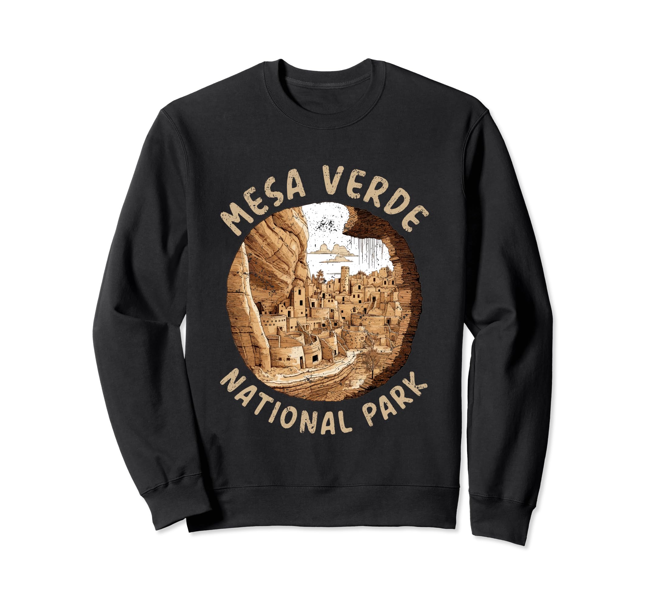 Mesa Verde Us National Park Sweatshirt - Aesthetic Graphic for Adults - T-Shirt, Sweatshirt, Hoodie
