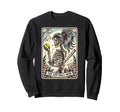 Softball Mom Tarot Card Skeleton Sweatshirt - Minimalist Print Unisex - T-Shirt, Sweatshirt, Hoodie