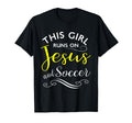 This Runs Jesus And Soccer Coach T-Shirt - Streetwear Style Men Women - T-Shirt, Sweatshirt, Hoodie