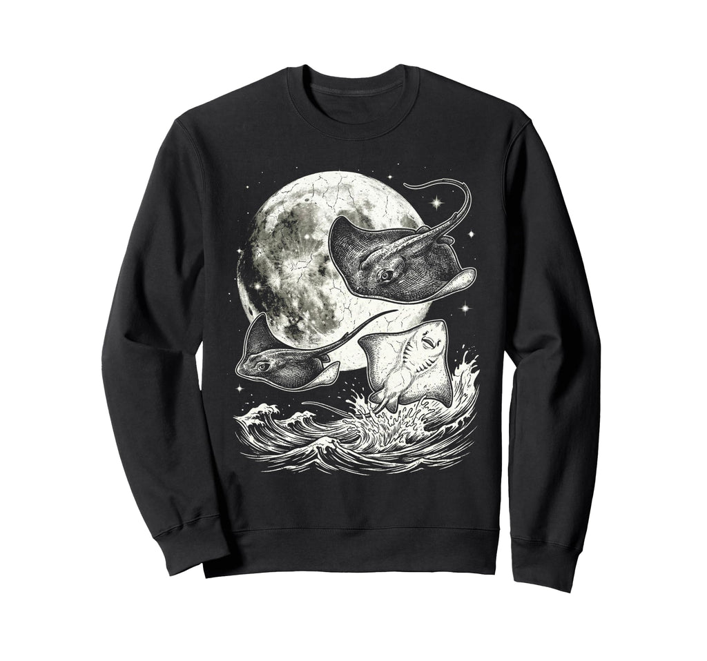 Stingray 90S Aesthetic Y2K Stingray Sweatshirt - Graphic Print Men Women - T-Shirt, Sweatshirt, Hoodie